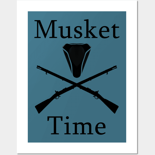 Musket Time Wall Art by asimplefool